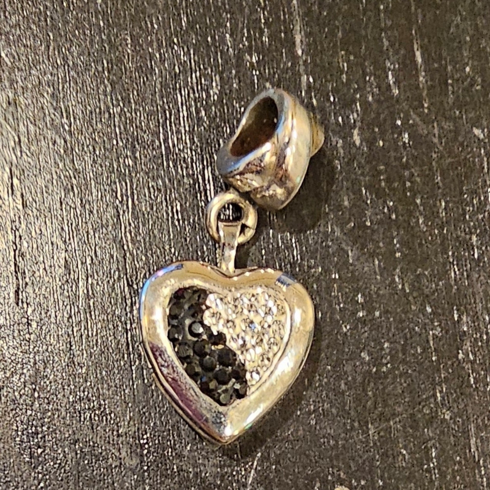 Kay Jewelers Picture Heart Locket Charm for Necklace or Bracelet